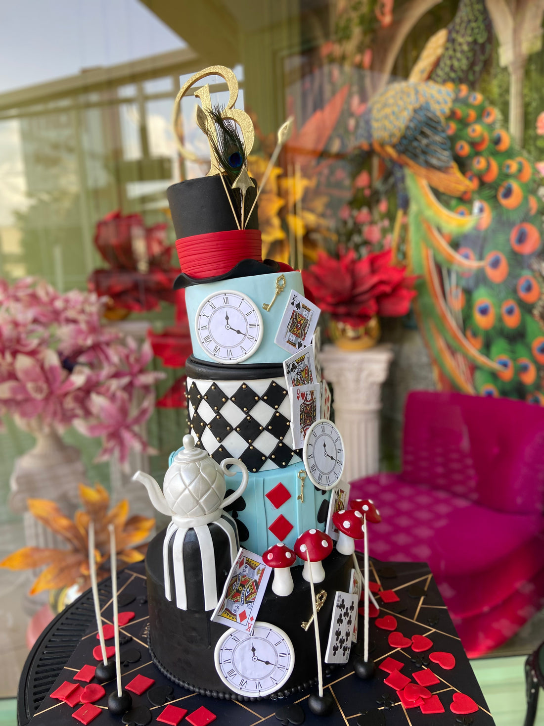 No:141 Şeker Hamurlu Tasarım Pasta