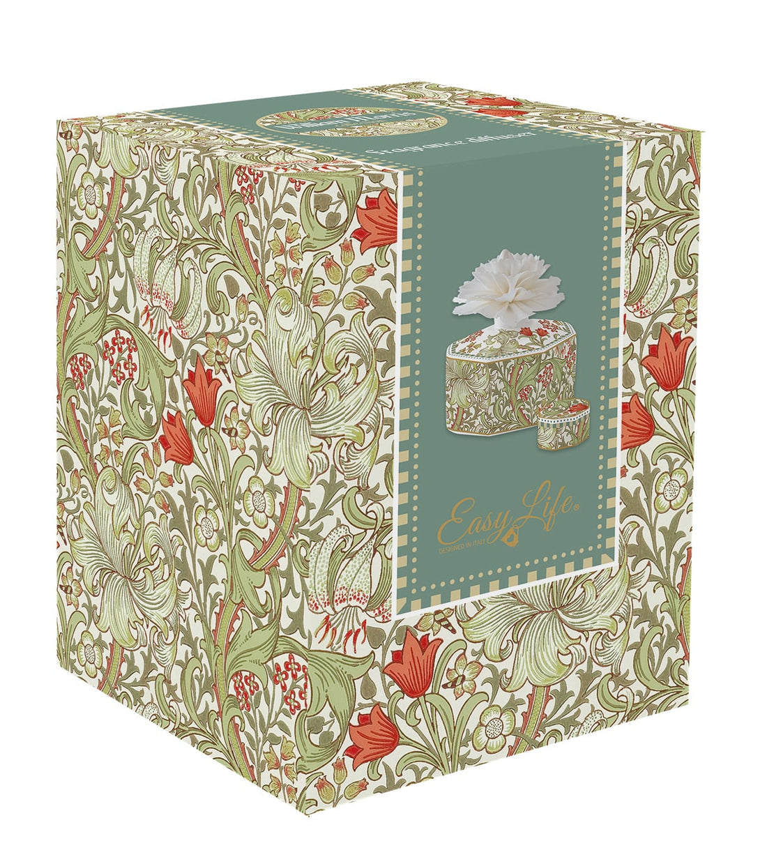 William Morris Porselen Koku Difüzörü 300 ml - Açık Yeşil