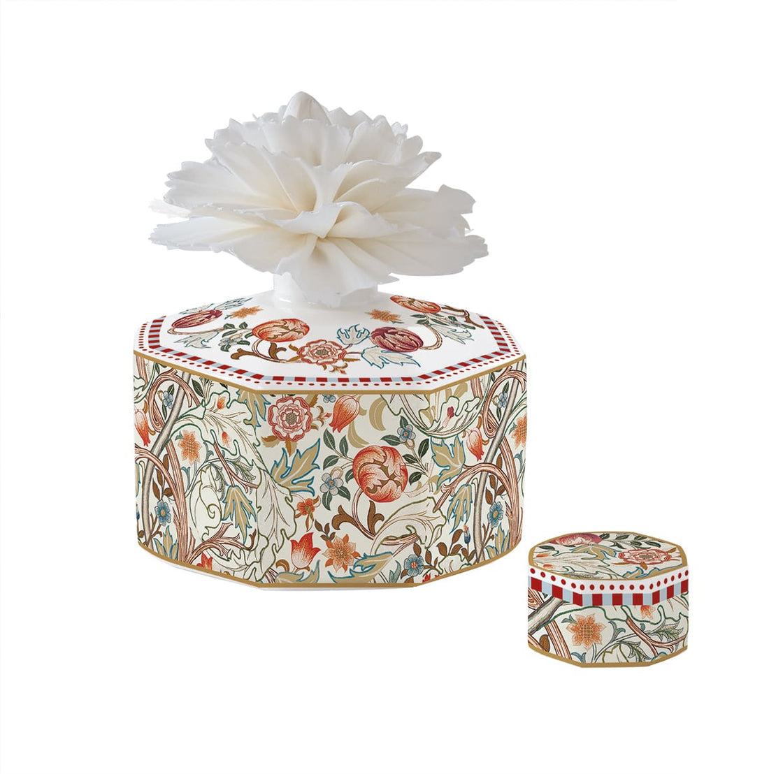 William Morris Porselen Koku Difüzörü 300 ml - Çiçek Desenli