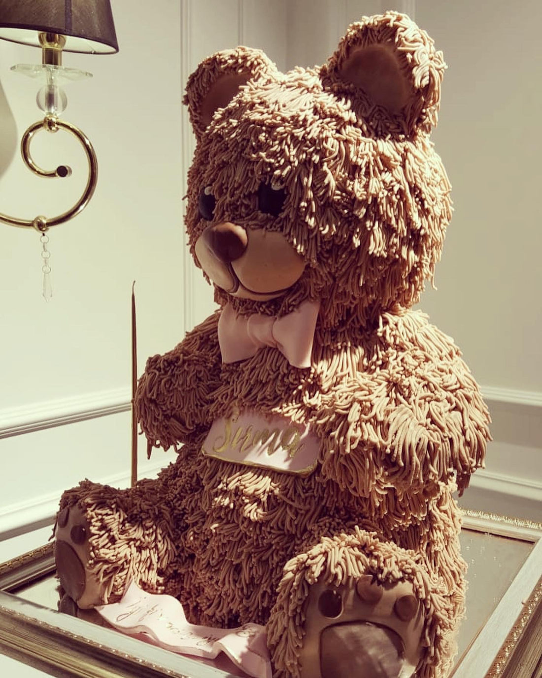 No:20 Şeker Hamurlu Tasarım Pasta