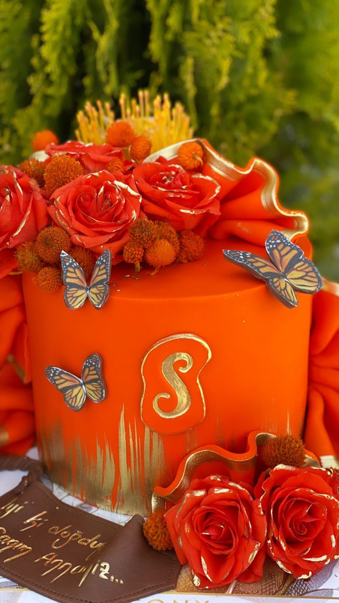 No:270 Şeker Hamurlu Tasarım Pasta