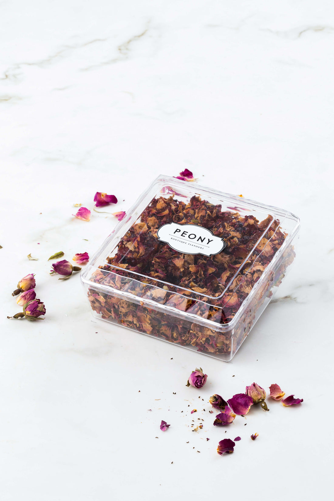 Kuru Gül Yapraklı & Narlı Lokum