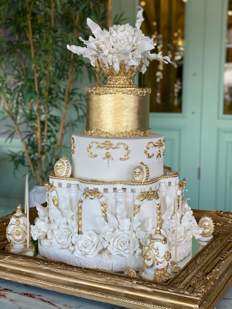 No:229 Şeker Hamurlu Tasarım Pasta