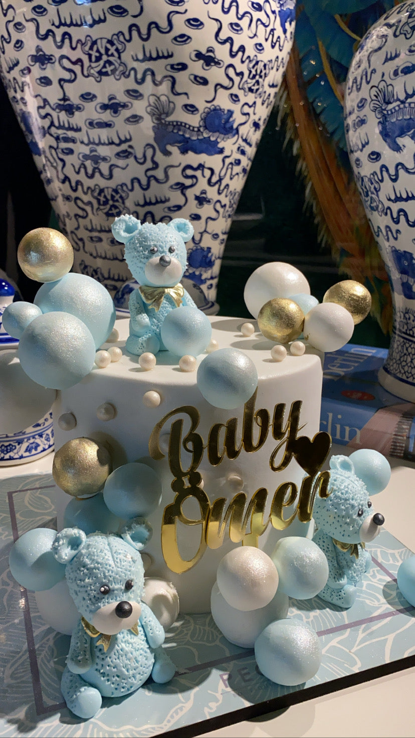 No:119 Şeker Hamurlu Tasarım Pasta