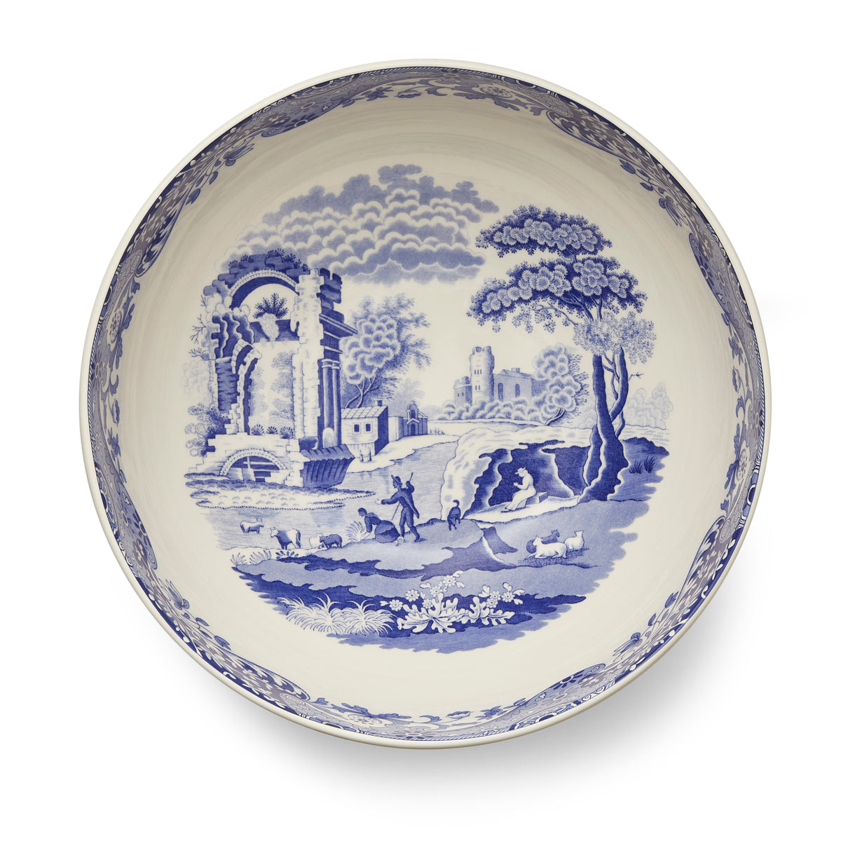 Blue Italian Salata Servis Kasesi 27 cm