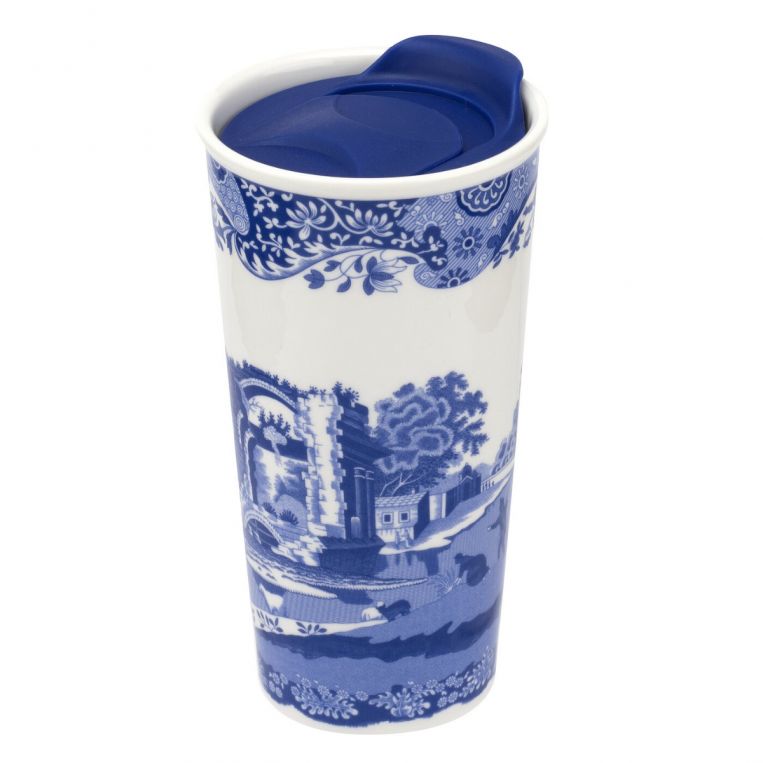 Blue Italian Travel Mug 0.35 Lt