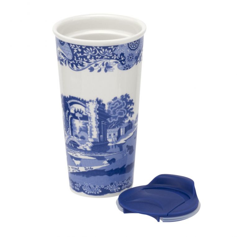 Blue Italian Travel Mug 0.35 Lt