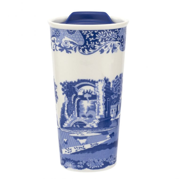 Blue Italian Travel Mug 0.35 Lt