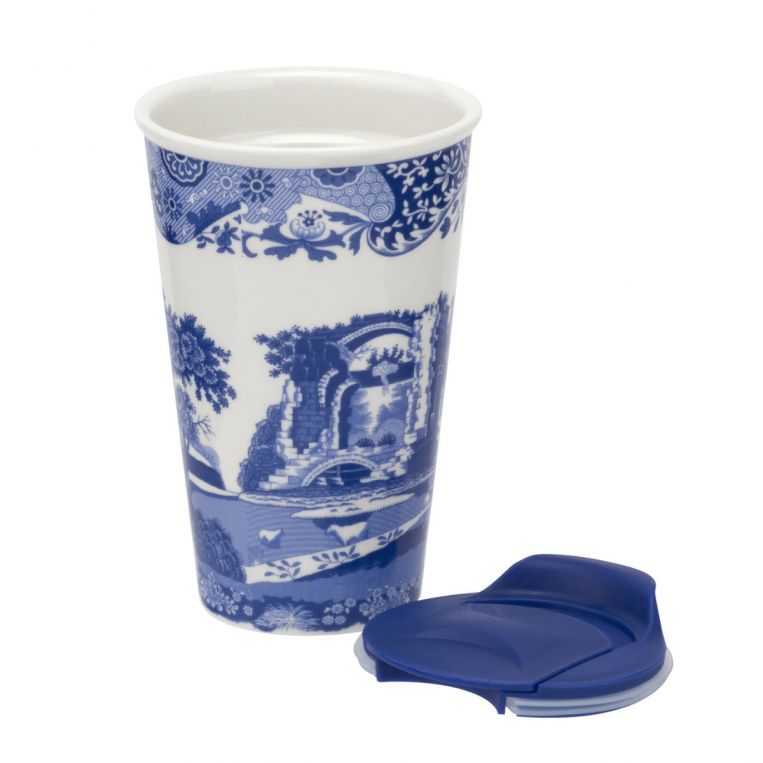 Blue Italian Travel Mug 0.23 Lt