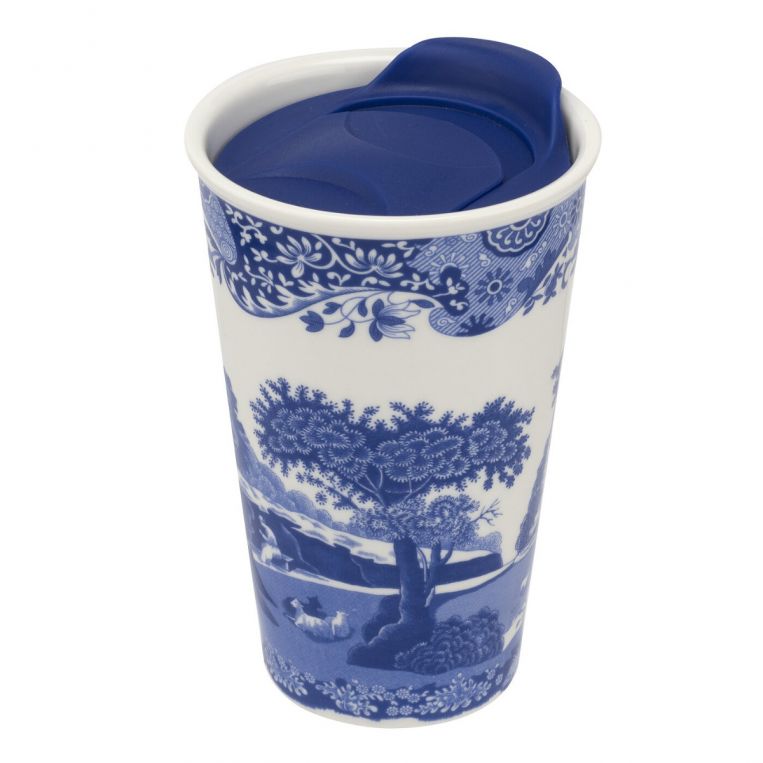 Blue Italian Travel Mug 0.23 Lt