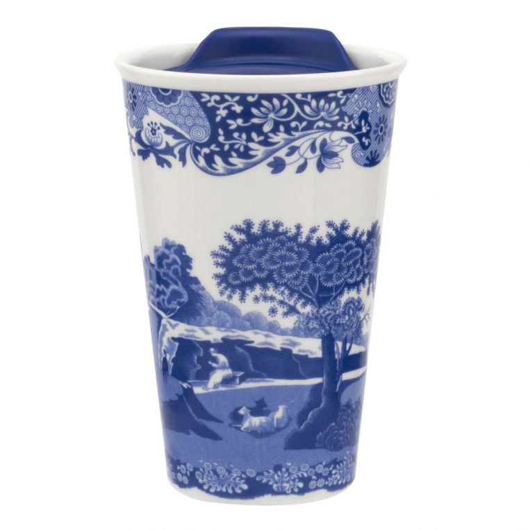 Blue Italian Travel Mug 0.23 Lt