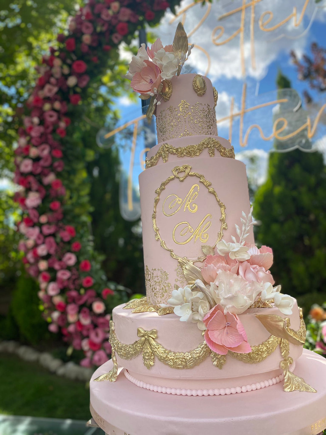 No:189 Şeker Hamurlu Tasarım Pasta