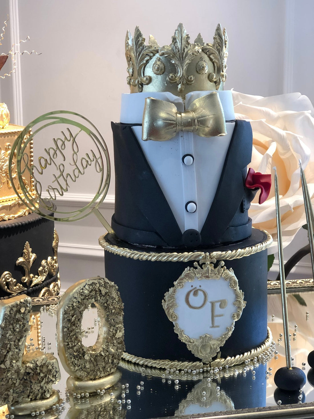 No:235 Şeker Hamurlu Tasarım Pasta