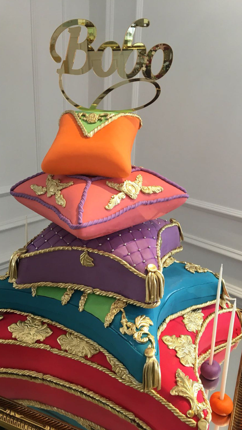 No:36 Şeker Hamurlu Tasarım Pasta