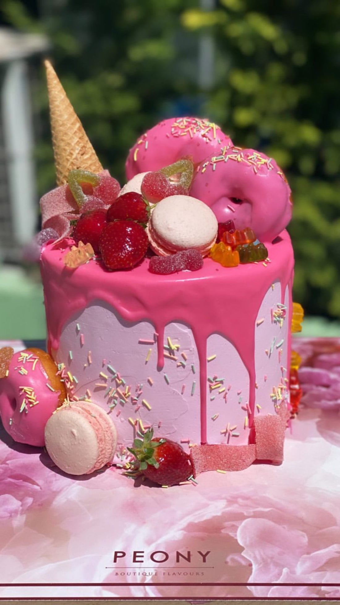 No:199 Kremalı Tasarım Pasta