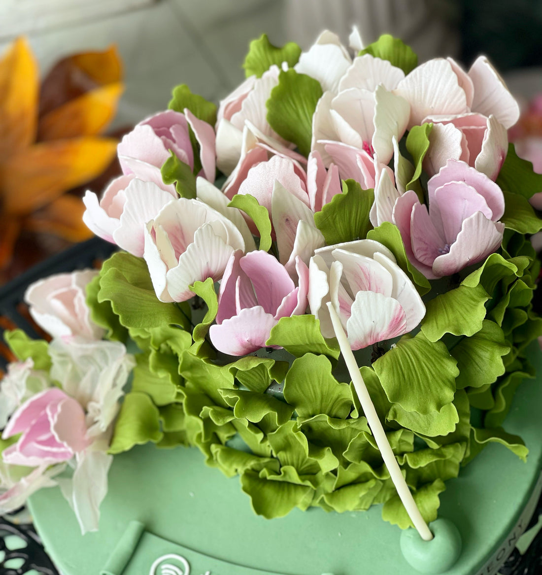 No:168 Şeker Hamurlu Tasarım Pasta