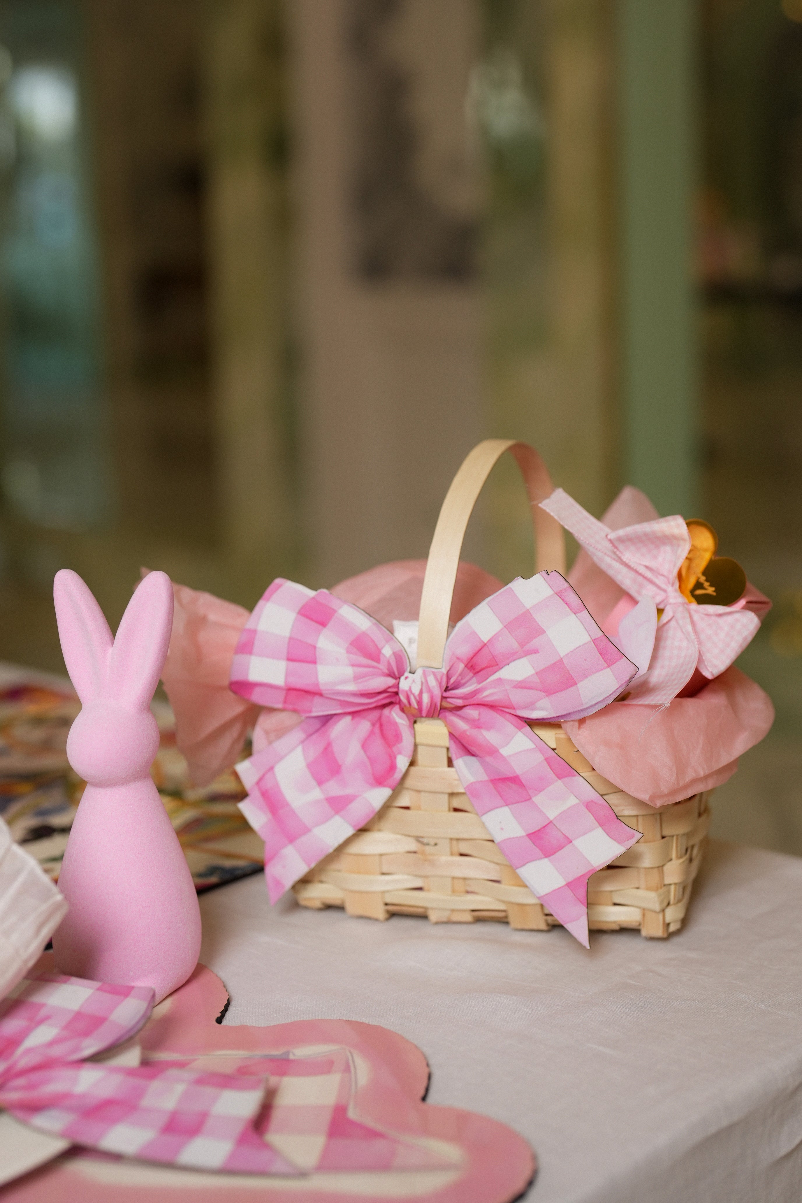 Easter Pembe Küçük Sepet