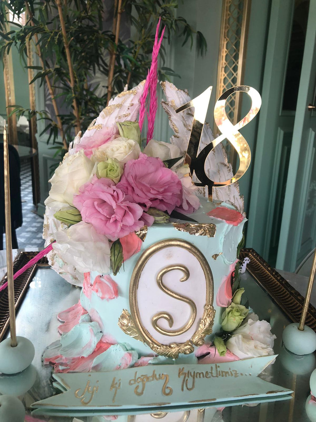 No:50 Kremalı Tasarım Pasta