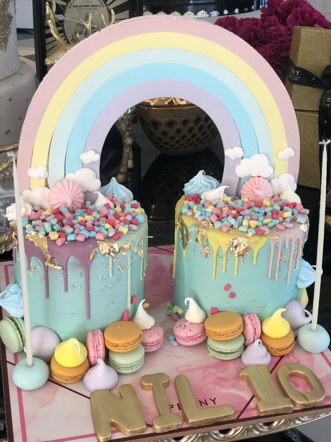 No:46 Kremalı Tasarım Pasta