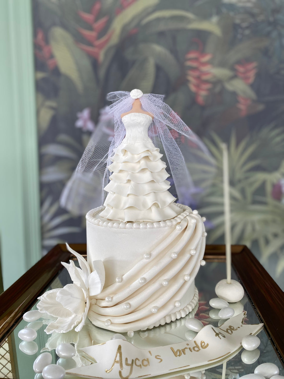 No:243 Şeker Hamurlu Tasarım Pasta