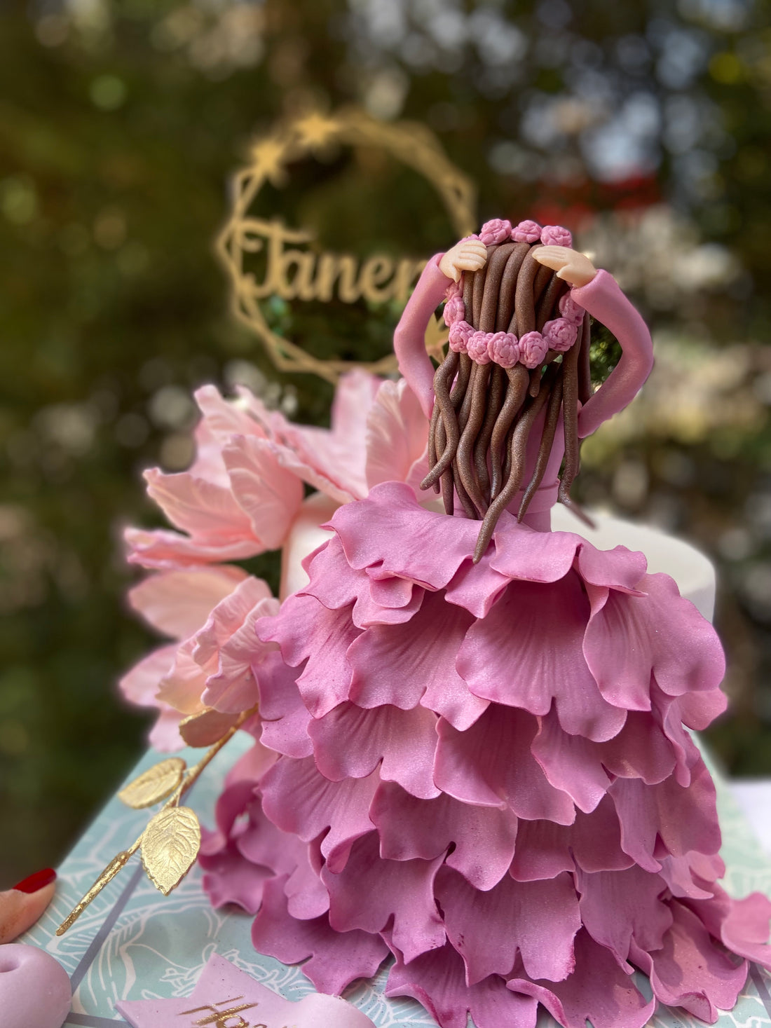 No:211 Şeker Hamurlu Tasarım Pasta