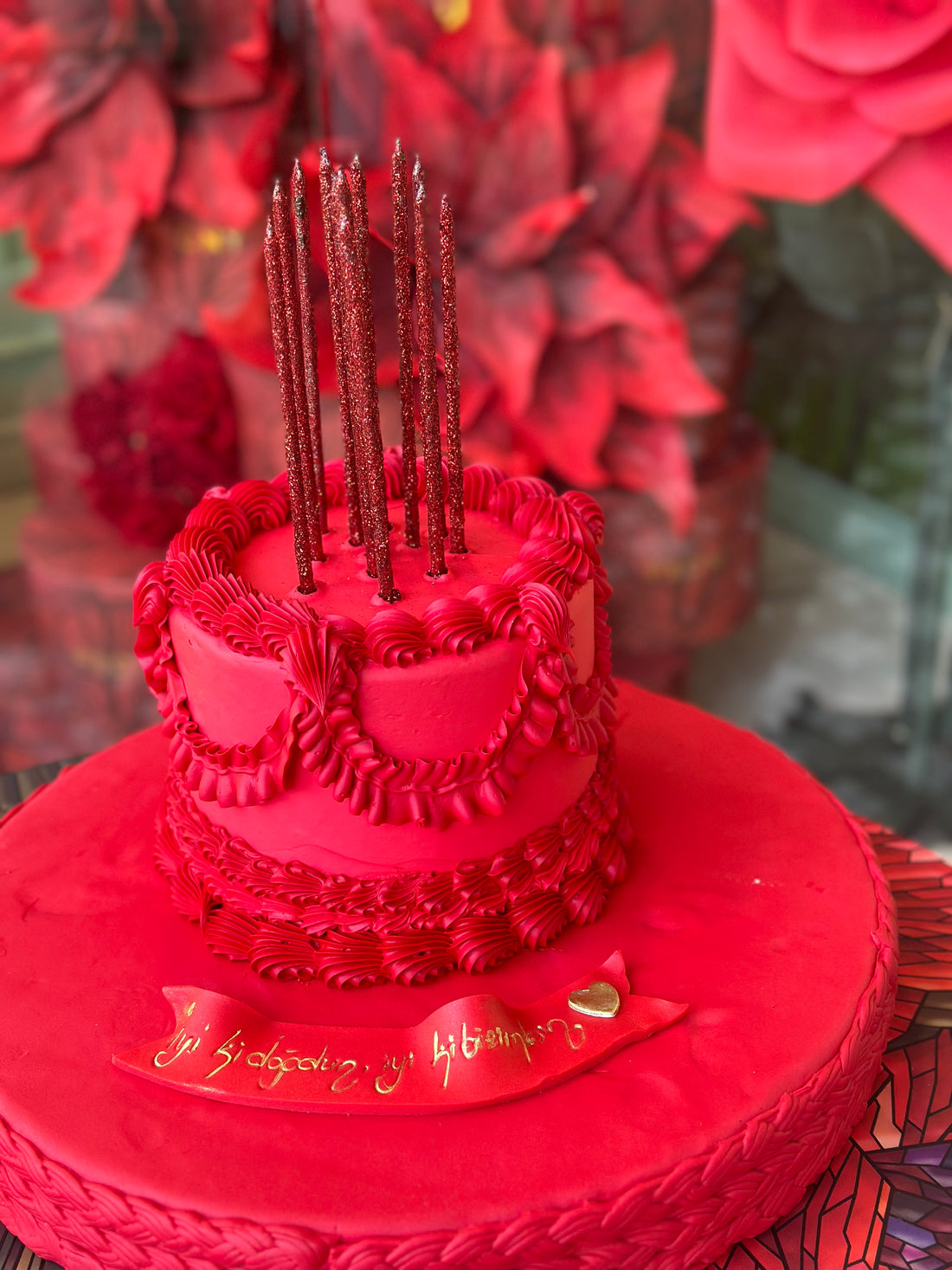 No:193 Kremalı Tasarım Pasta