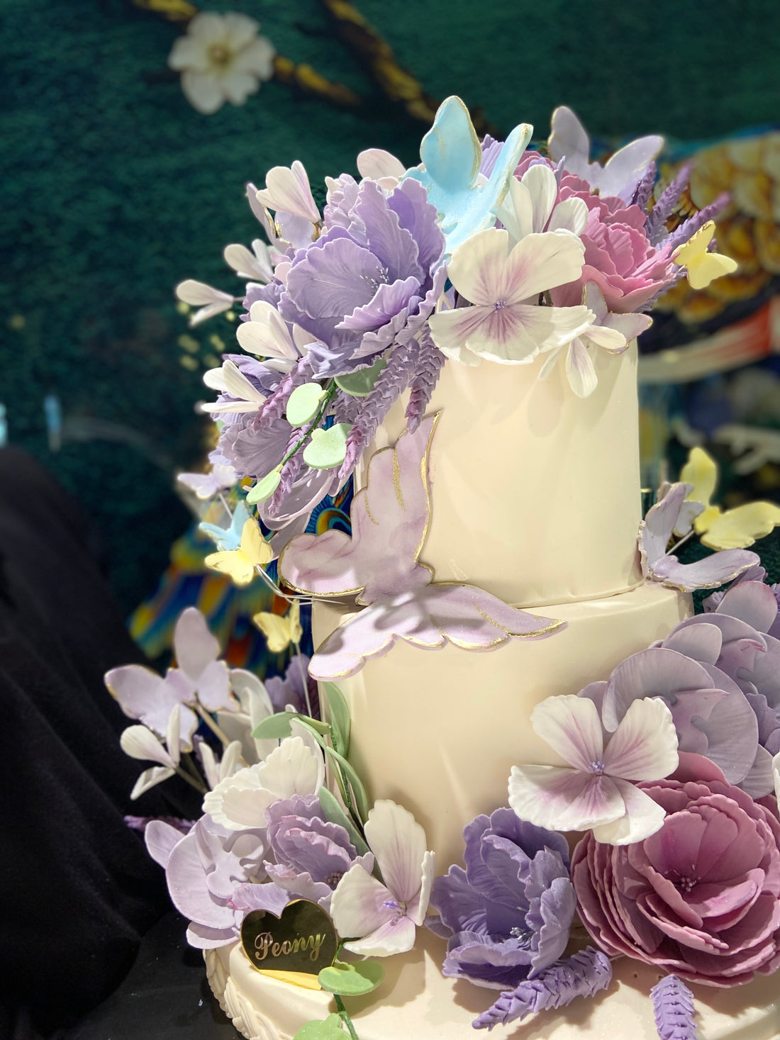 No:166 Şeker Hamurlu Tasarım Pasta