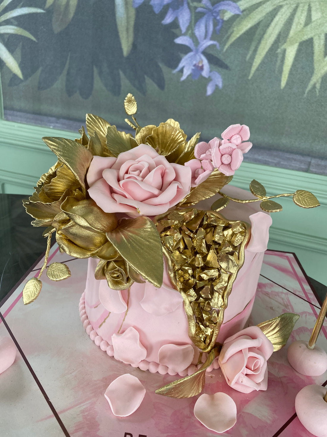 No:63 Şeker Hamurlu Tasarım Pasta