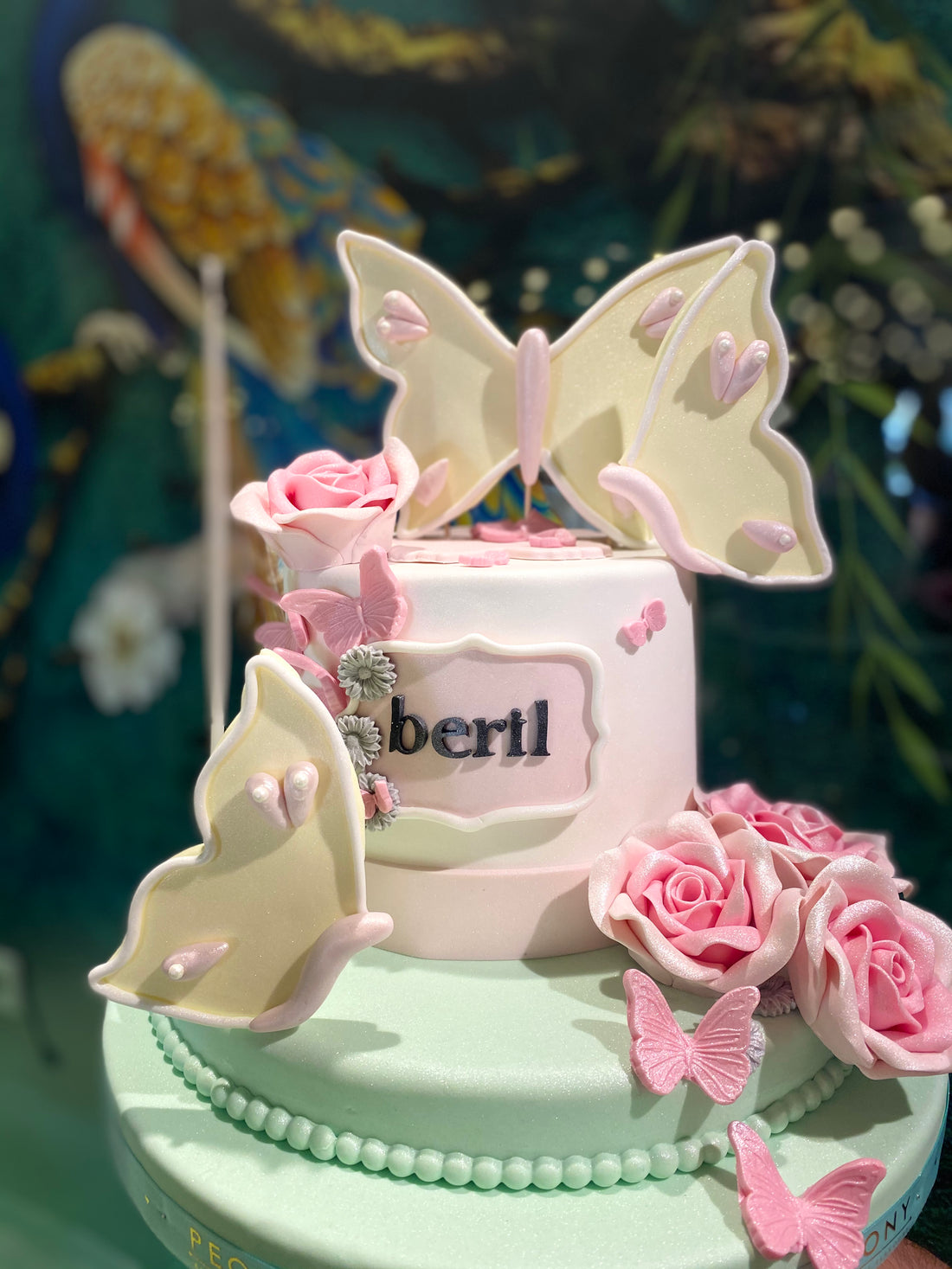 No:145 Şeker Hamurlu Tasarım Pasta