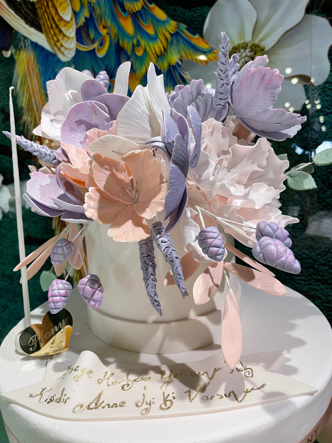 No:178 Şeker Hamurlu Tasarım Pasta