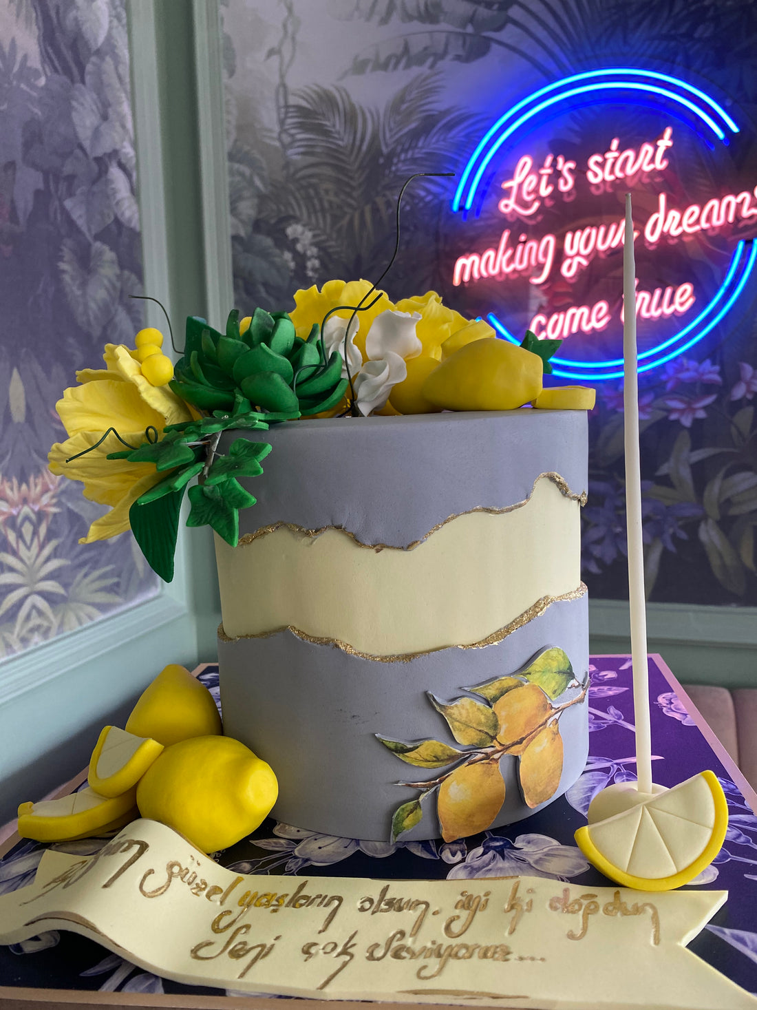 No:67 Kremalı Tasarım Pasta