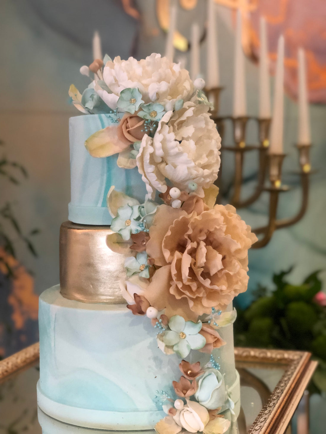 No:252 Şeker Hamurlu Tasarım Pasta