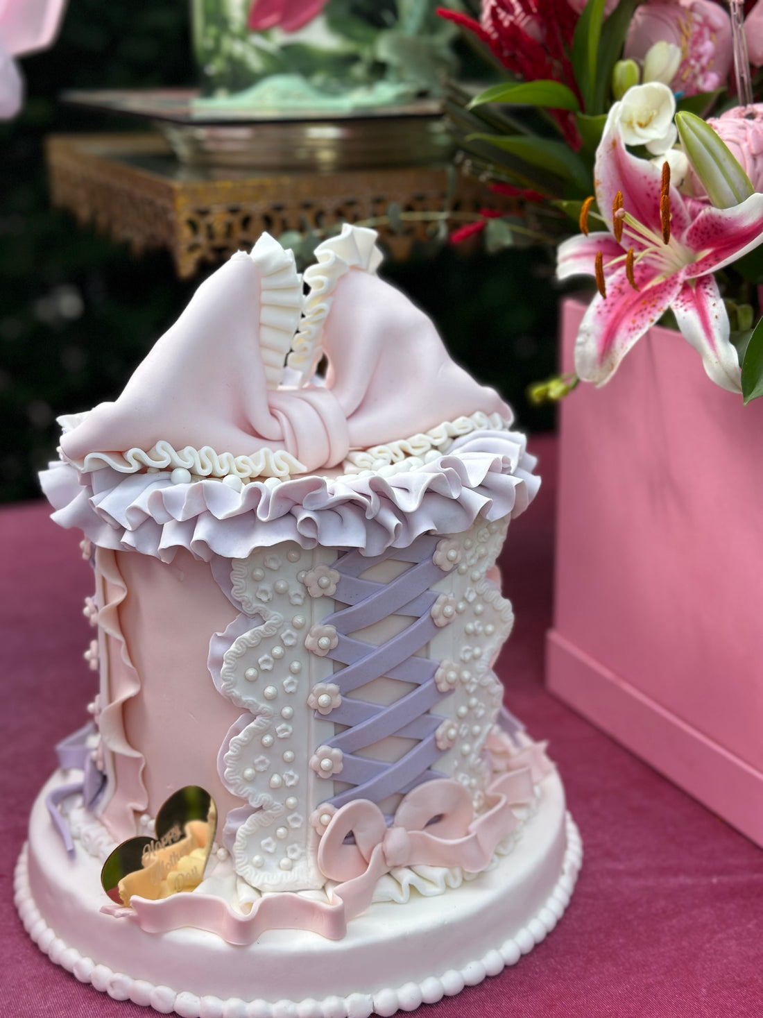 No:216 Şeker Hamurlu Tasarım Pasta