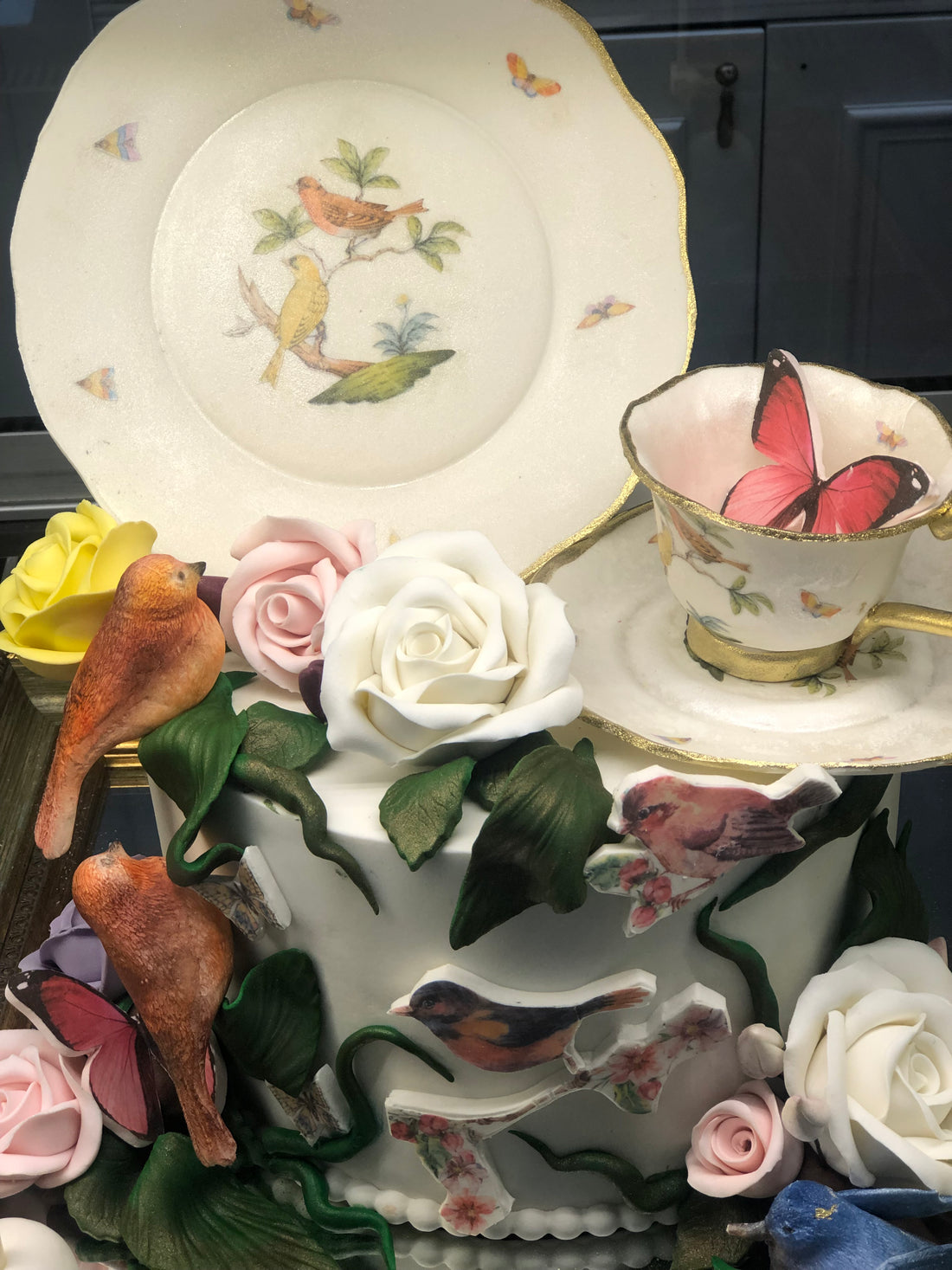 No:56 Şeker Hamurlu Tasarım Pasta