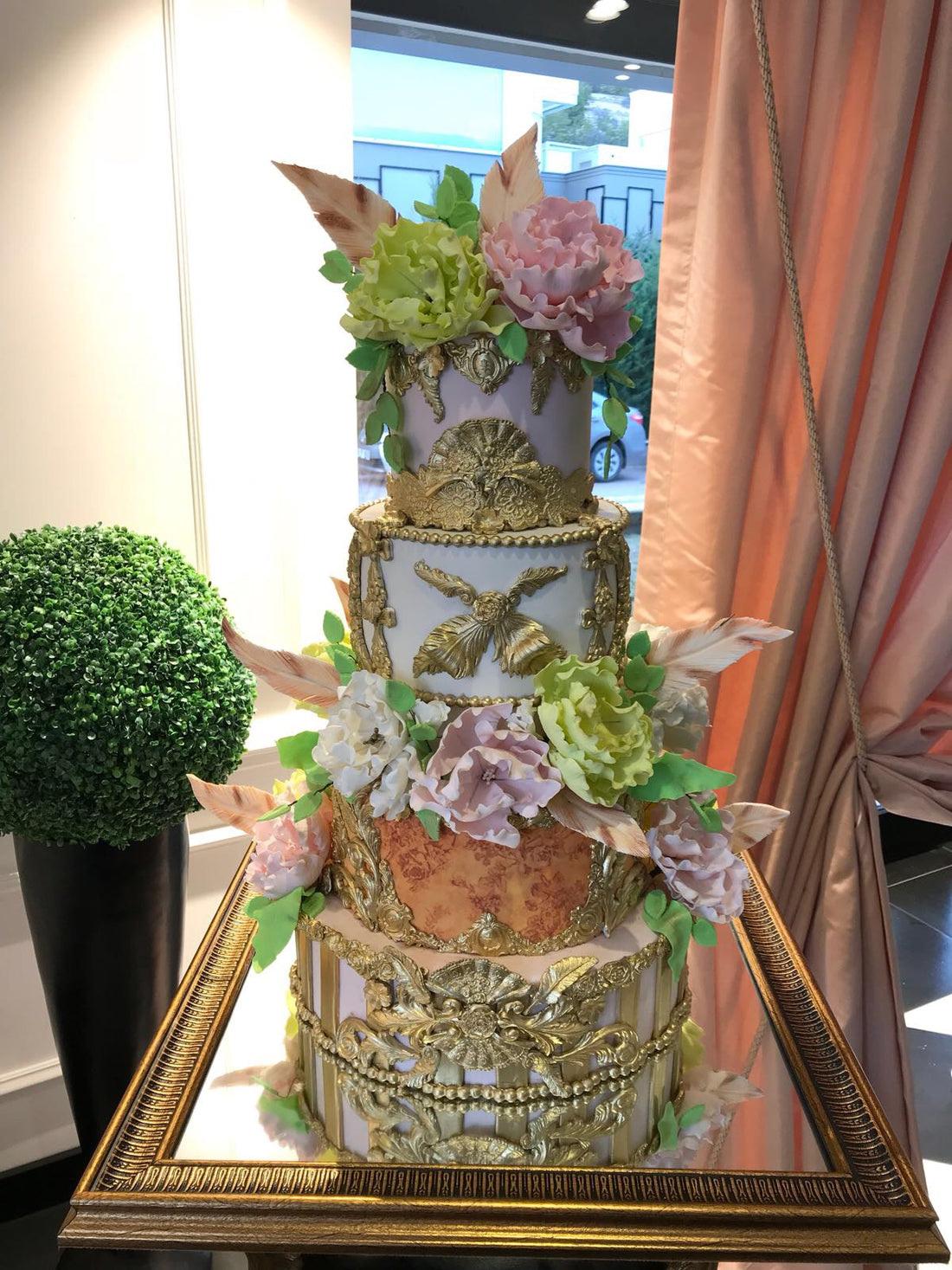 No:62 Şeker Hamurlu Tasarım Pasta