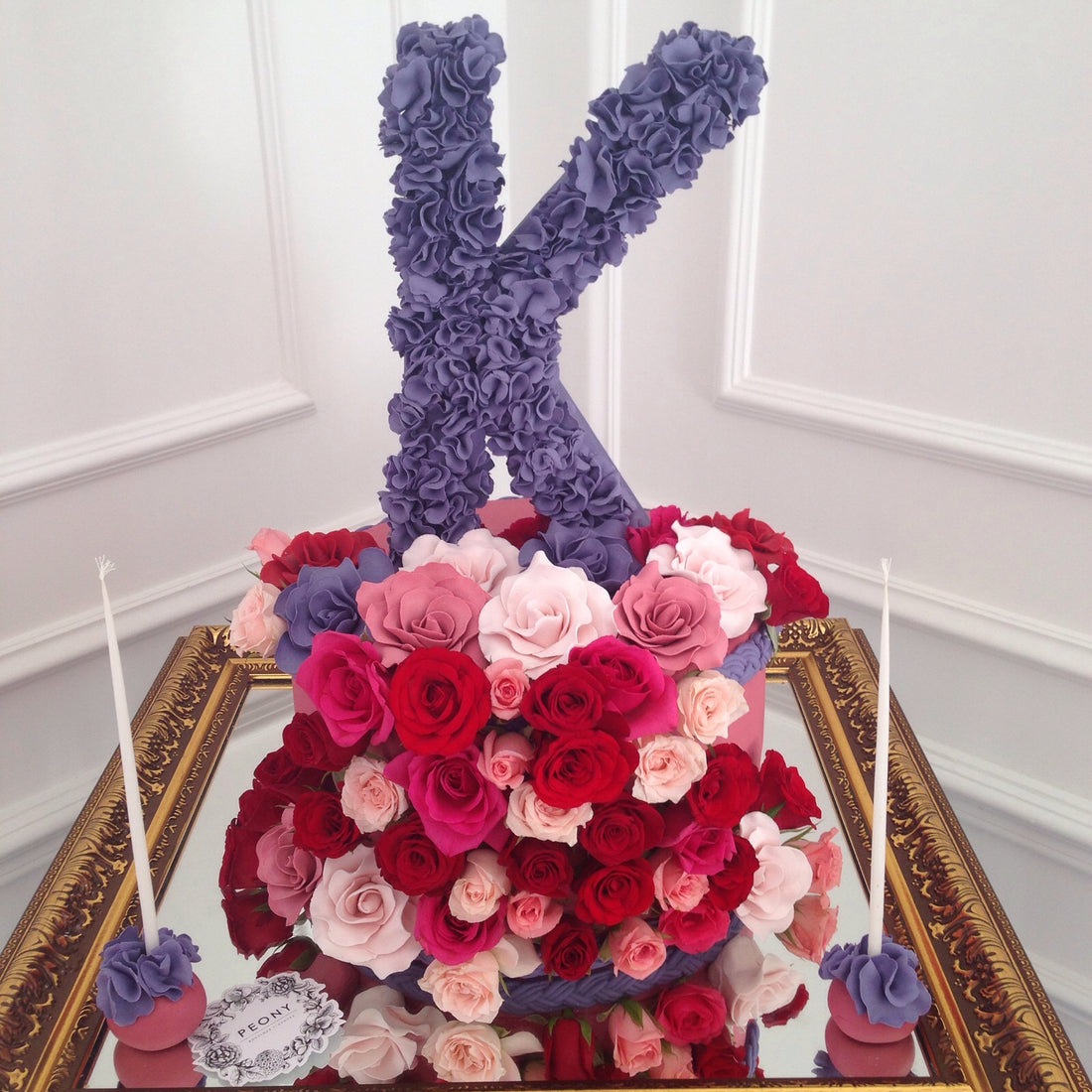 No:111 Şeker Hamurlu Tasarım Pasta