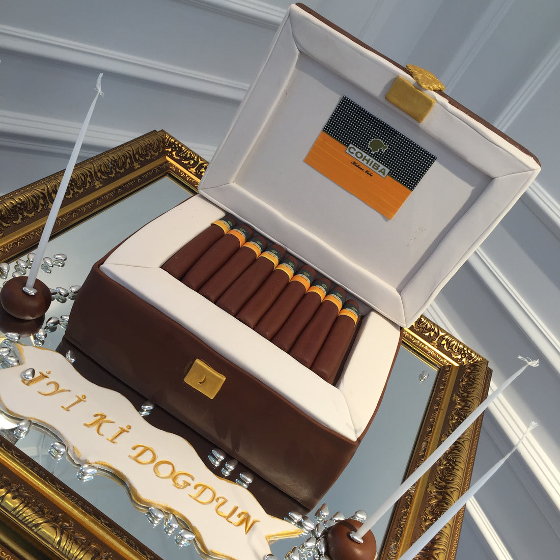 No:113 Şeker Hamurlu Tasarım Pasta