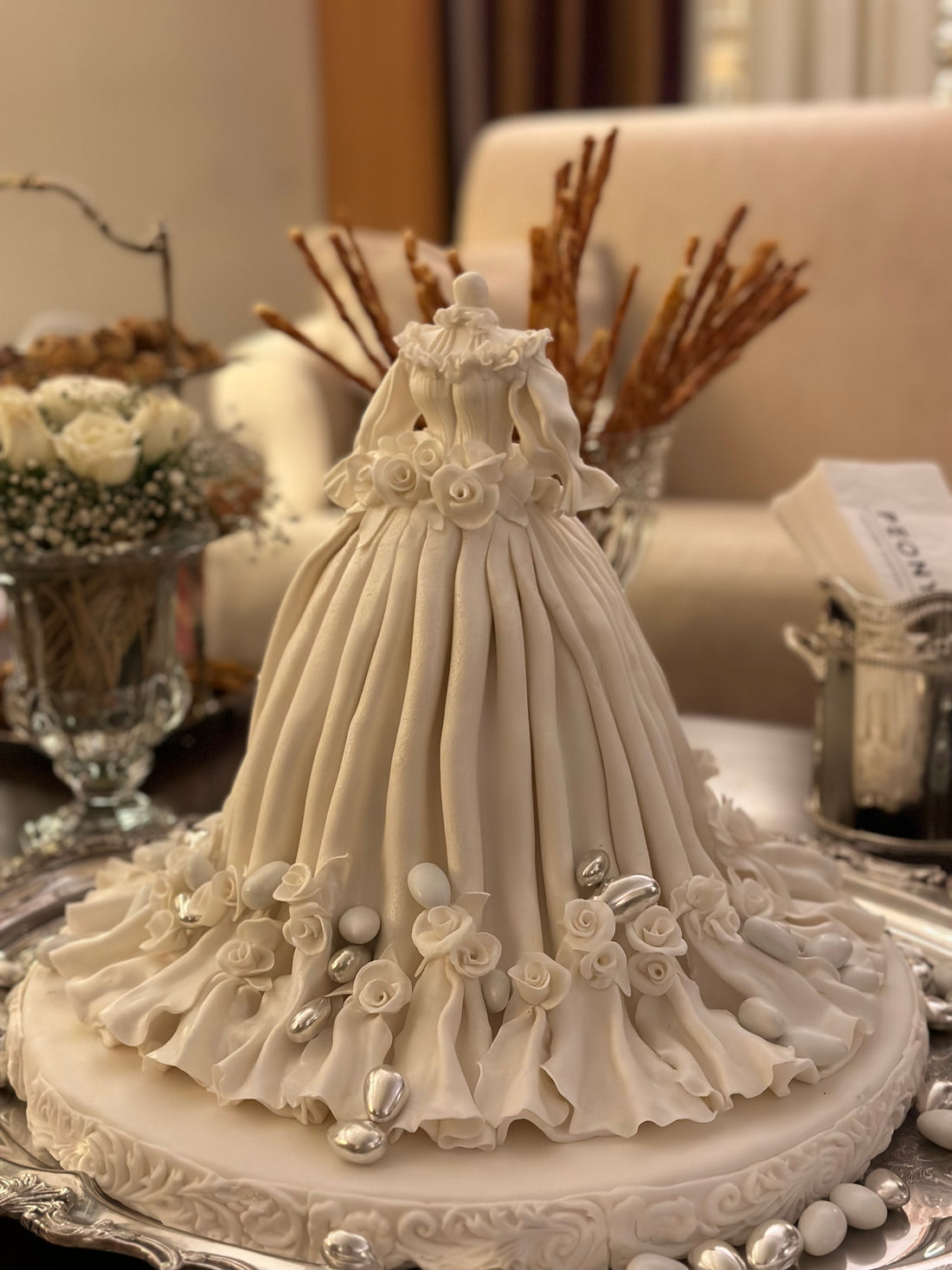 No:225 Şeker Hamurlu Tasarım Pasta