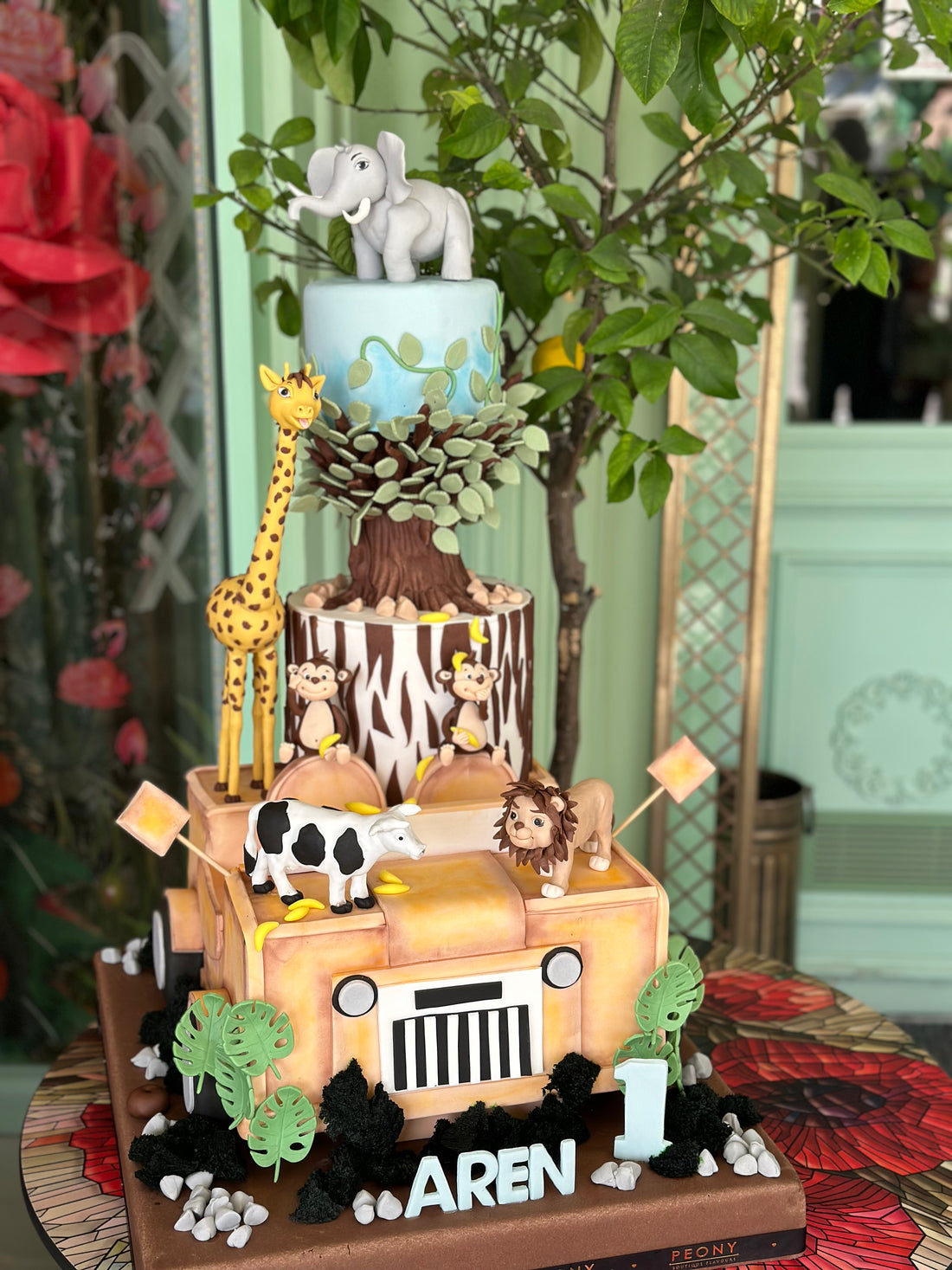 No:264 Şeker Hamurlu Tasarım Pasta