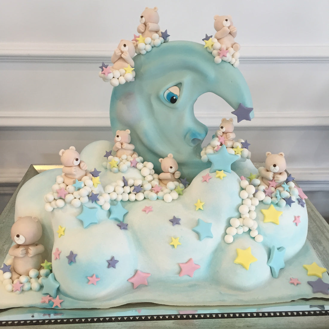 No:100 Şeker Hamurlu Tasarım Pasta