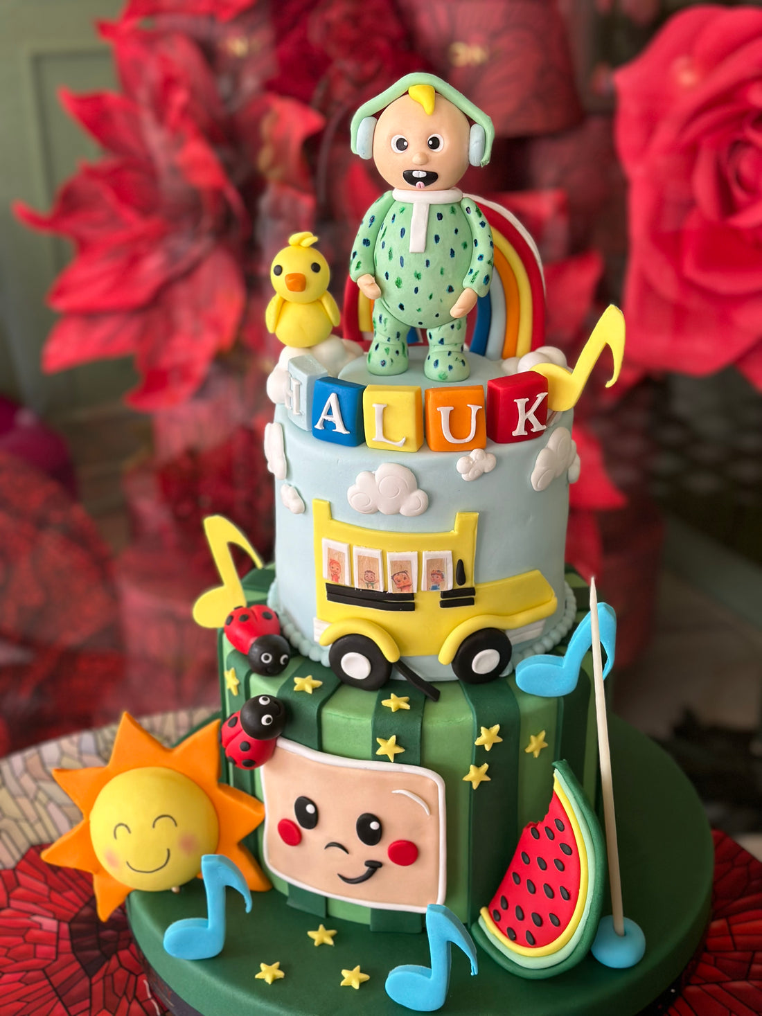 No:267 Şeker Hamurlu Tasarım Pasta