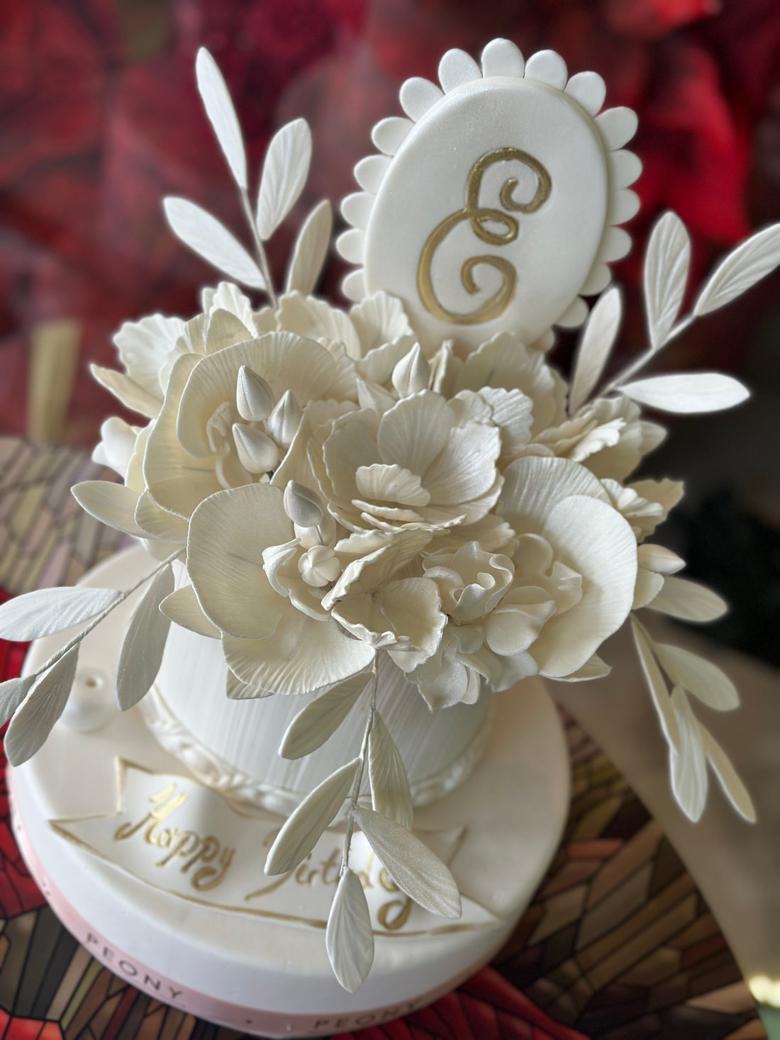 No:257 Şeker Hamurlu Tasarım Pasta