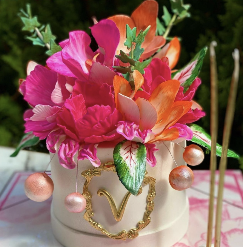 No:245 Şeker Hamurlu Tasarım Pasta