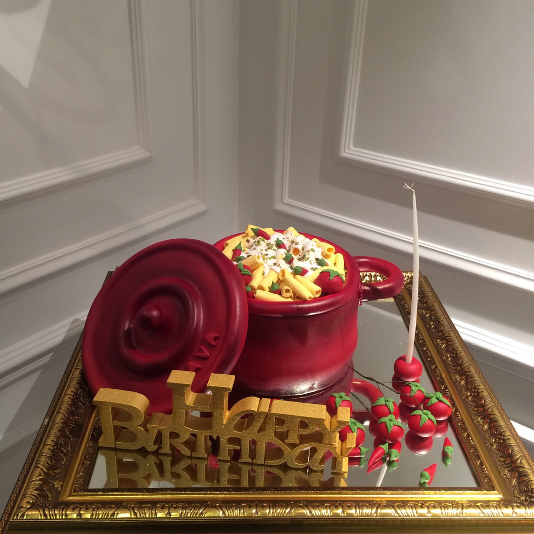 No:79 Şeker Hamurlu Tasarım Pasta