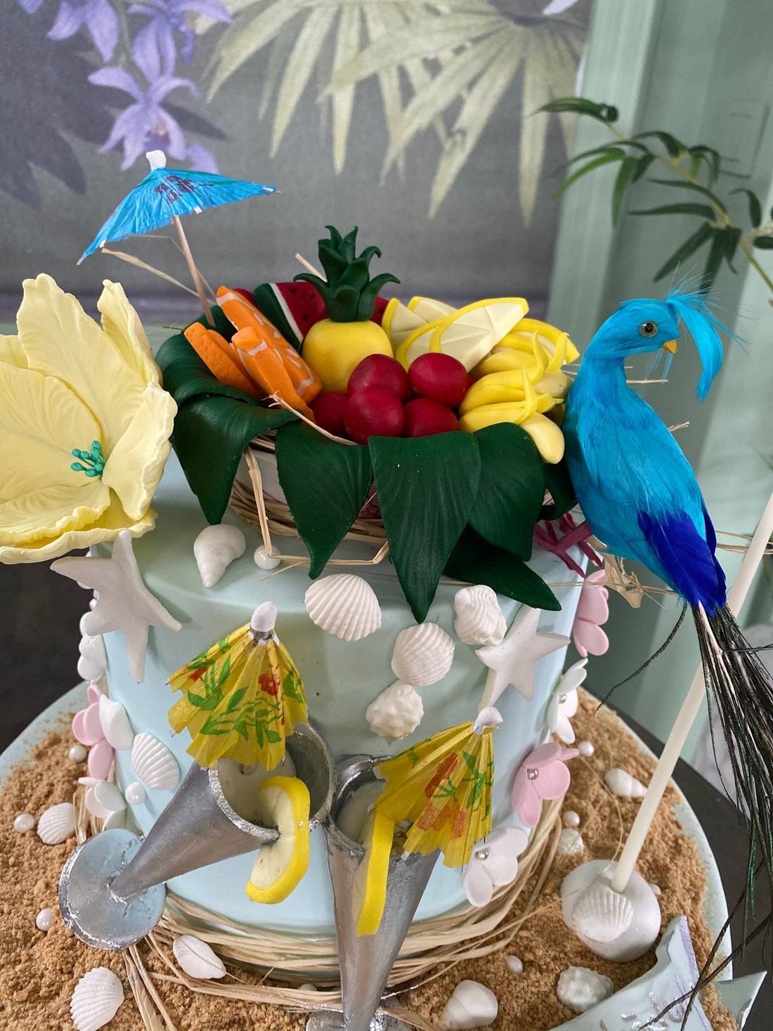 No:76 Şeker Hamurlu Tasarım Pasta