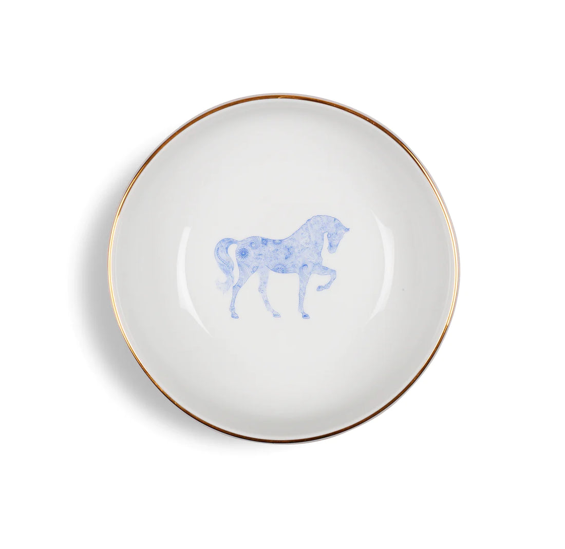 Horse Luck Blue Collection Kase 13 cm