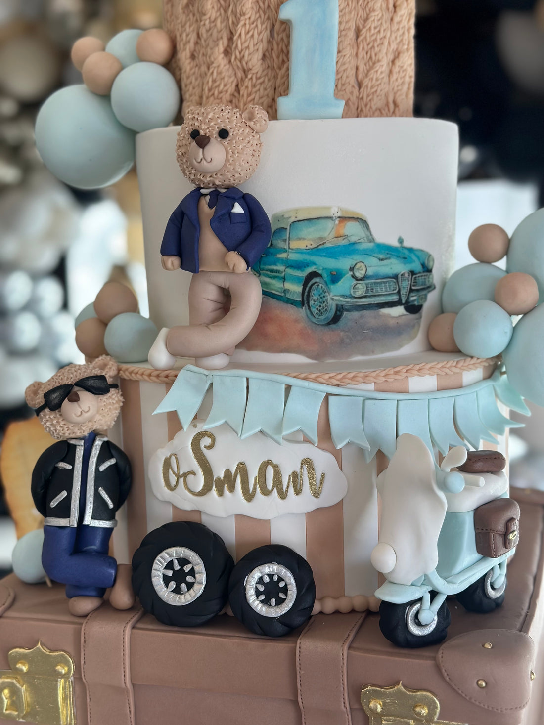 No:203 Şeker Hamurlu Tasarım Pasta