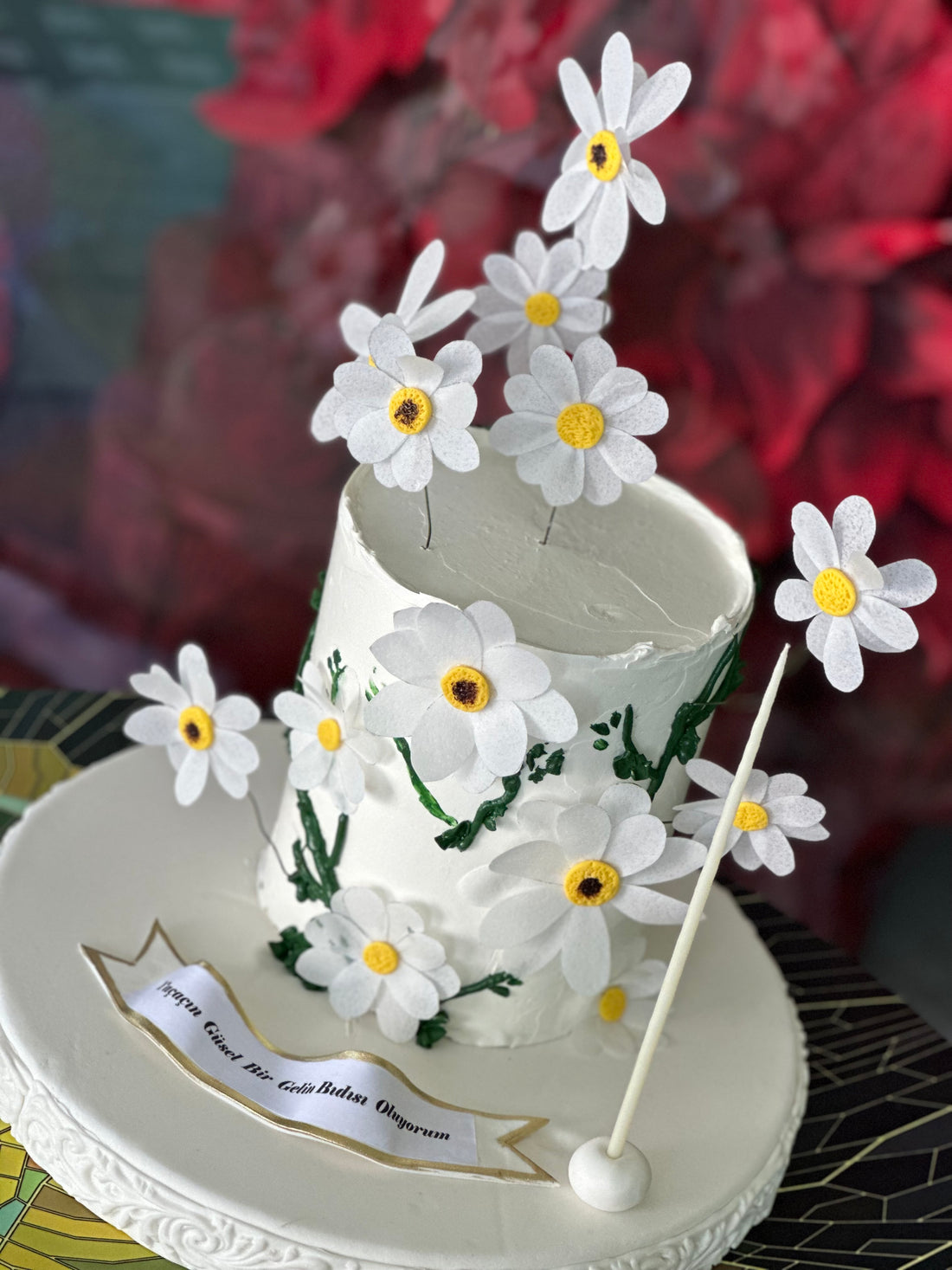 No:198 Kremalı Tasarım Pasta