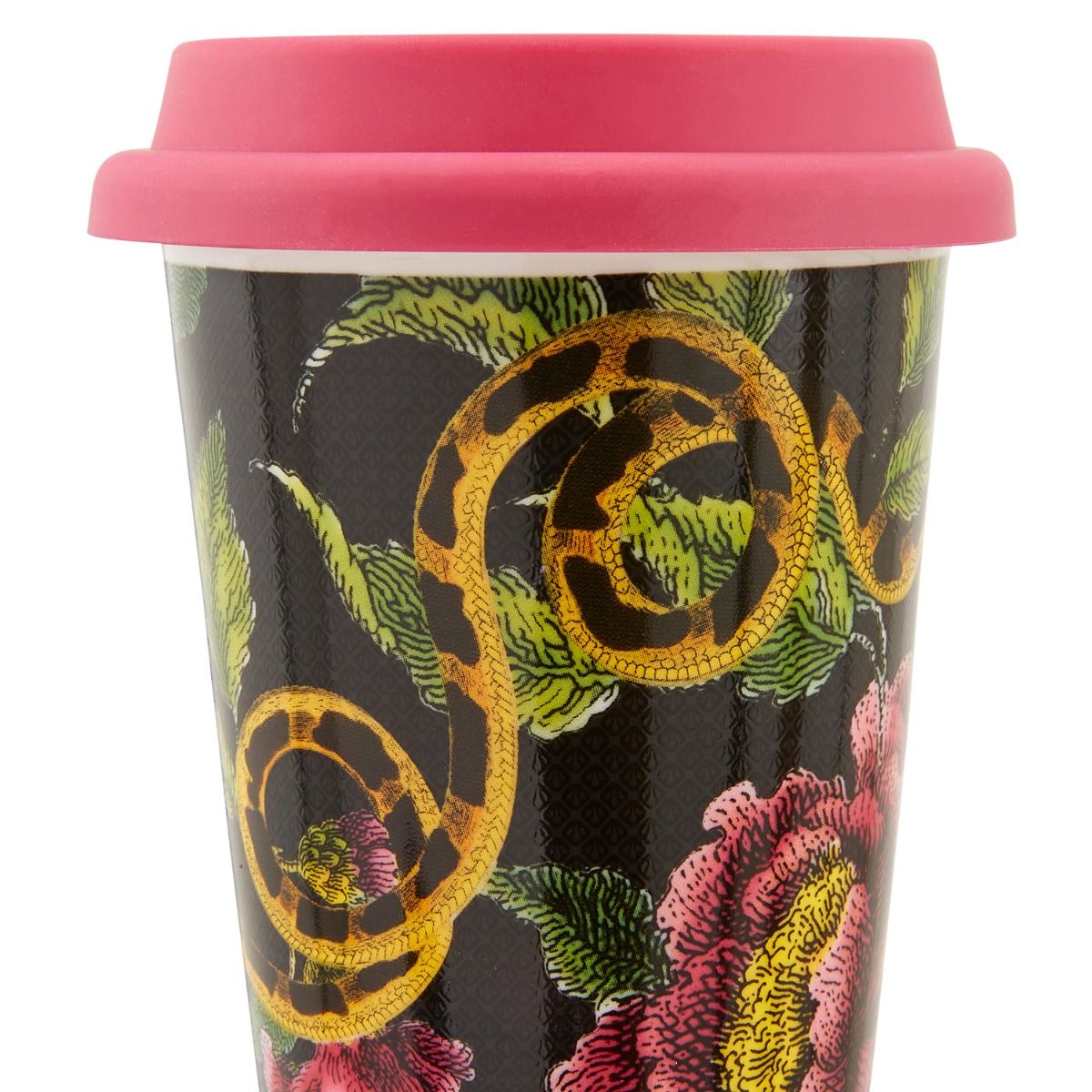 Creatures of Curiosity Travel Siyah Mug