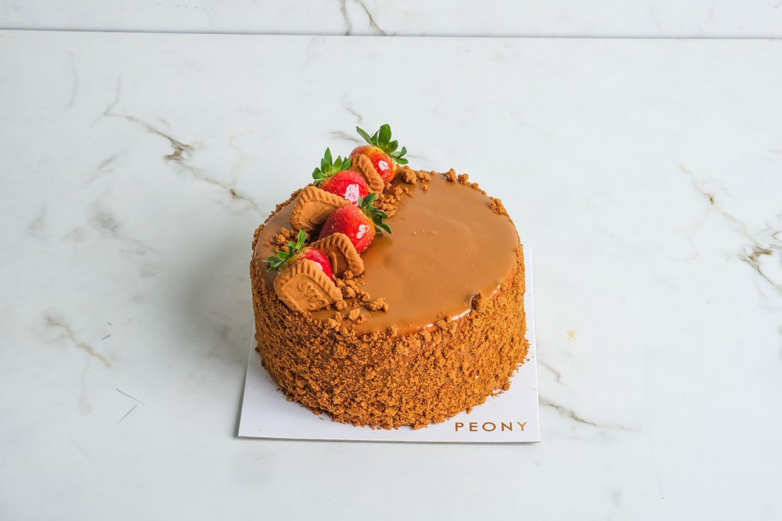 Çilekli Lotus Pasta